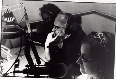 Errollyn Wallen, António Pinho Vargas, and Mary Ellen Childs at KPFA-FM, Berkeley CA, (1999)