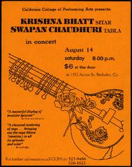 CCPA Presents: Krishna Bhatt and Swapan Chaudhuri in Concert
