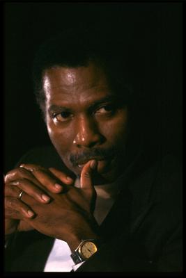 Portrait of Olly Wilson during his appearance at Speaking of Music at the Exploratorium, 1987