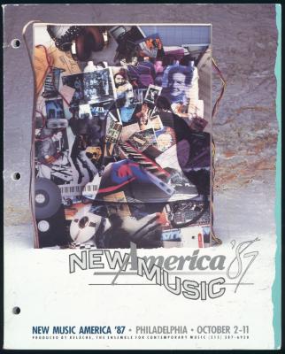 New Music America: 1987, Festival Program Booklet