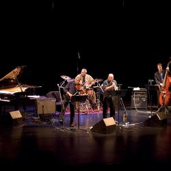 The Billy Bang Quintet performing during OM 11, San Francisco CA (2005)