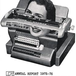Cover art by Carol Law (typewriter lady), Fresno Free College Foundation