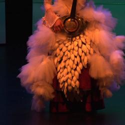 Part of Dohee Lee’s costume and eye harp for “Ara” performed during OM 18, San Francisco CA (2013)