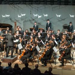 The SOTA Orchestra performing Michael Nyman's "Symphony No. 2" during OM 20, San Francisco CA (2015)