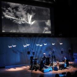 "Birds and Traces II" performed by Maja S. K. Ratkje, Frode Haltli, and Kathy Hinde at OM 20, San Francisco CA (2015)