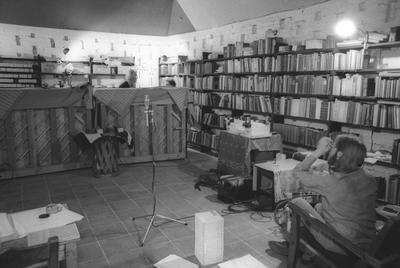 Conlon Nancarrow’s home studio, Mexico City, (1977)