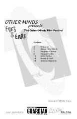 Eyes & Ears: Printed Program