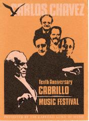 Cabrillo Music Festival 1972: Promotional Mailer