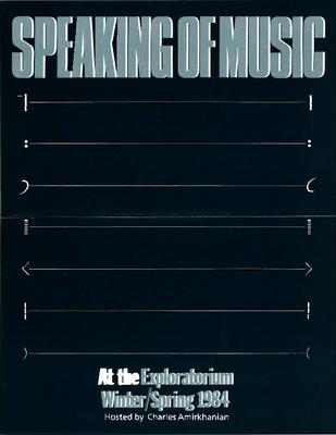 Speaking of Music, Winter/Spring 1984 (Program guide)