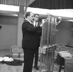 Lou Harrison demonstrates the chimes for Charles Amirkhanian, Salinas, CA (1966)