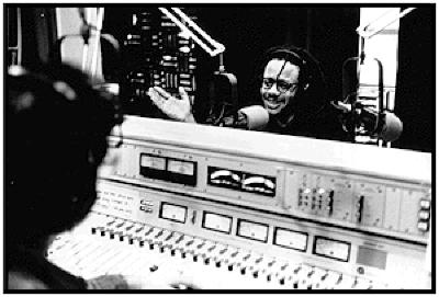Charles Amirkhanian interviewing Don Byron in a KPFA studio, Berkeley CA, (1995)