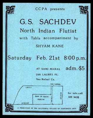 CCPA Presents: G.S. Sachdev with Shyam Kane