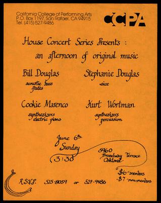 CCPA House Concert Series Presents: An Afternoon of Original Music (2)