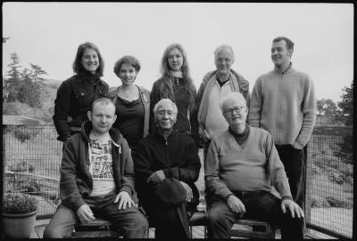 Group portrait of the featured OM 15 composers, Woodside CA., vs 2 (2010)