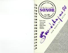 SONOR: Soundscapes 84, New Music at UCSD