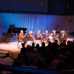 The pre-concert panel discussion for OM 19 on March 1, (2014)