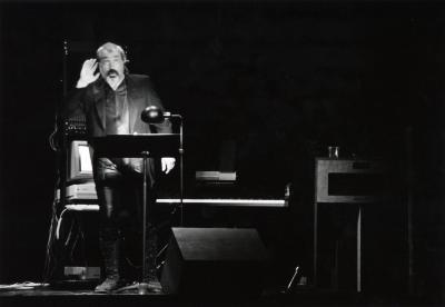 John Lifton performing during the 1988 Composer-to-Composer Festival, Telluride CO