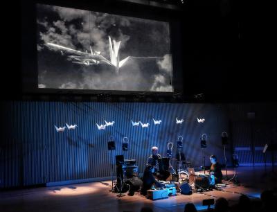 "Birds and Traces II" performed by Maja S. K. Ratkje, Frode Haltli, and Kathy Hinde at OM 20, San Francisco CA (2015)