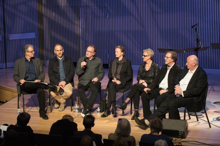 Participants of the first panel discussion during OM 21, San Francisco (2016)