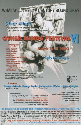 Poster for Other Minds Festival 6