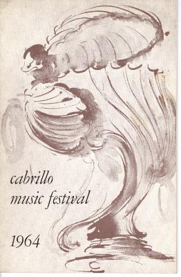 Cabrillo Music Festival 1964: Printed Program
