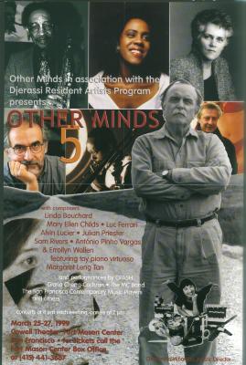 Poster for Other Minds Festival 5